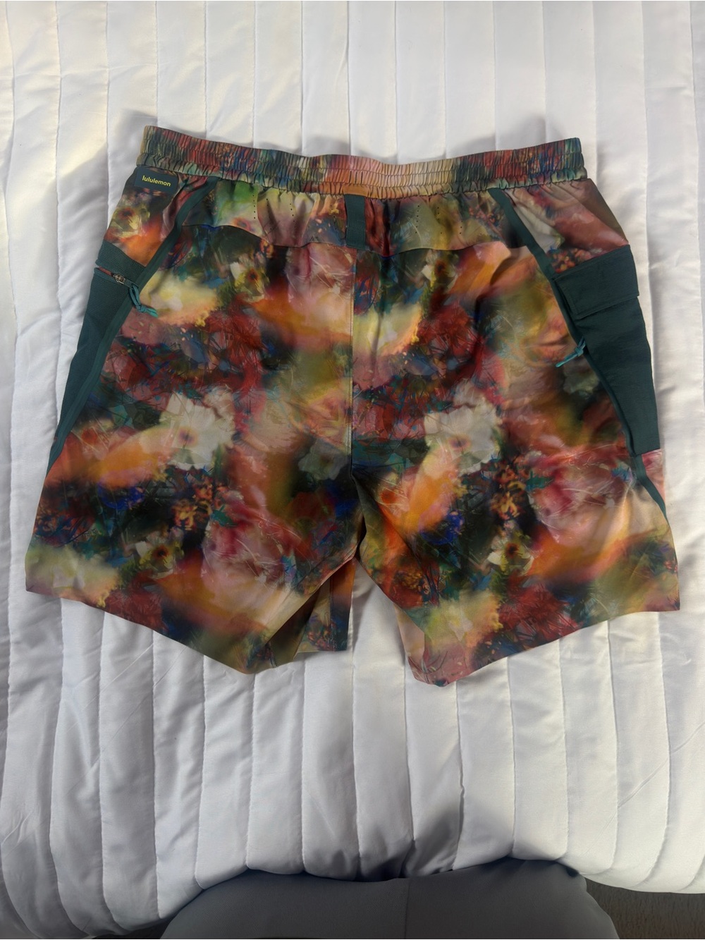 lululemon athletica Men’s Multicolor Tie-Dye Athletic Shorts